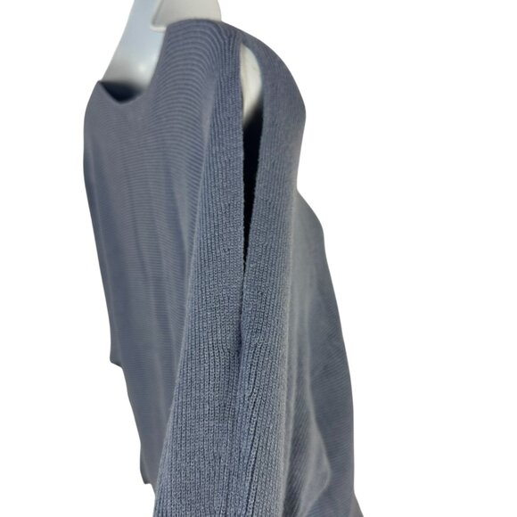 Maurices Blue Textured Oversized Knit Top Womens Size Small Lightweight - Picture 7 of 7